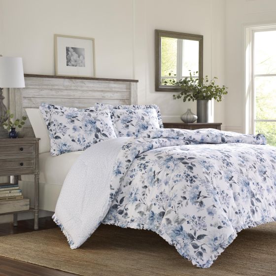 Laura Ashley Chloe Cotton Comforter Set