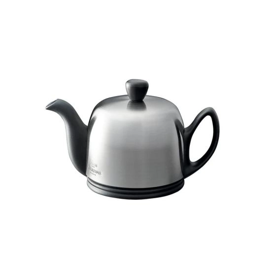 Salam Black Teapot With Black Felt - 2-cup by Degrenne Paris