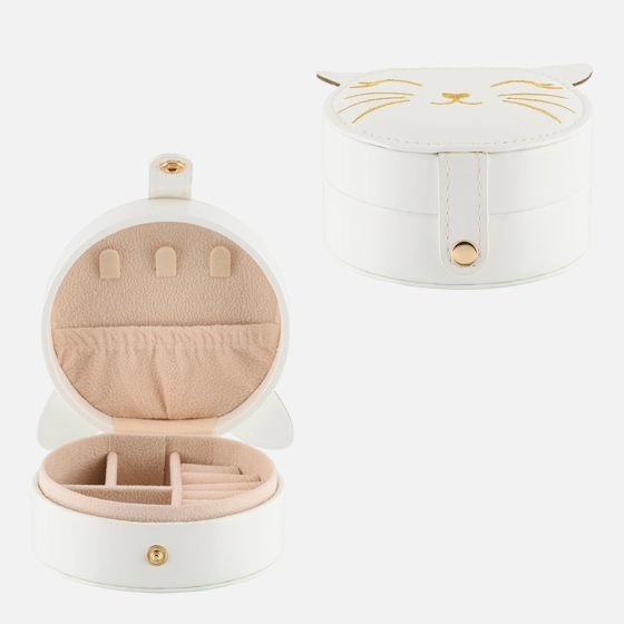 Jewelry Box Kitty - White Cat