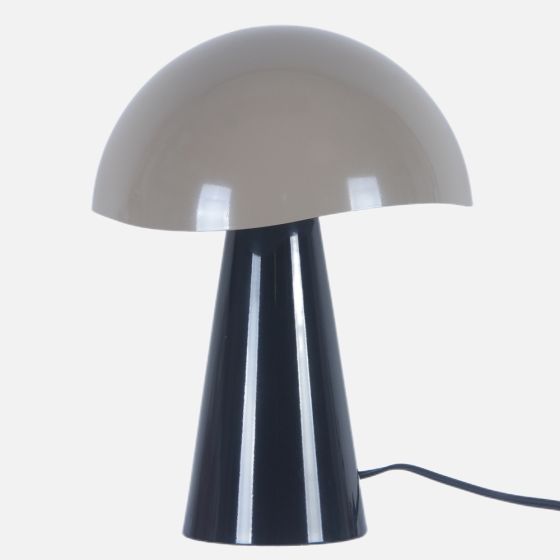 Annette Mushroom Table Lamp - Black