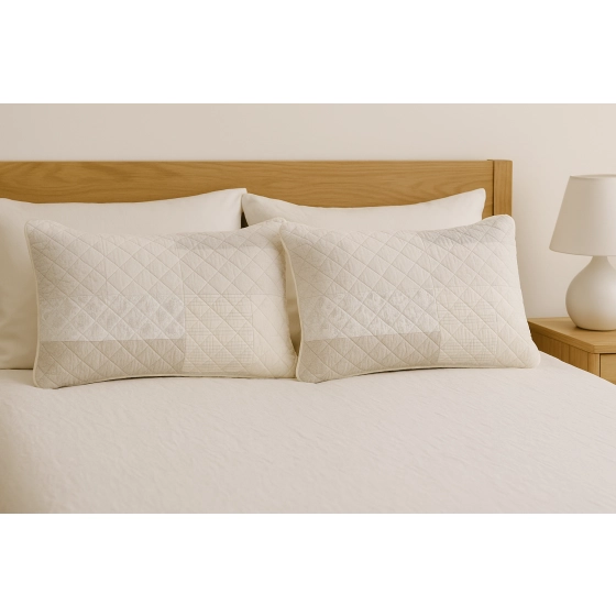 Brunelli couvre-oreiller en patchwork - Luna