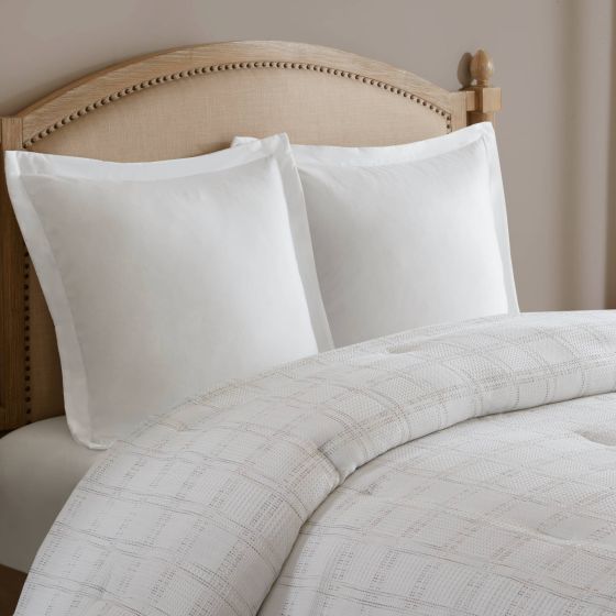 Gramercy Park Charlotte Euro Sham - White