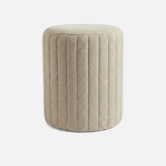 Channel Ottoman - Beige