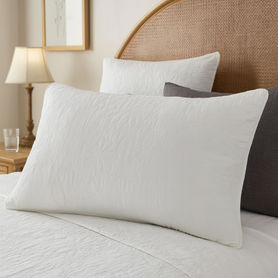 Flower couvre-oreiller décoratif