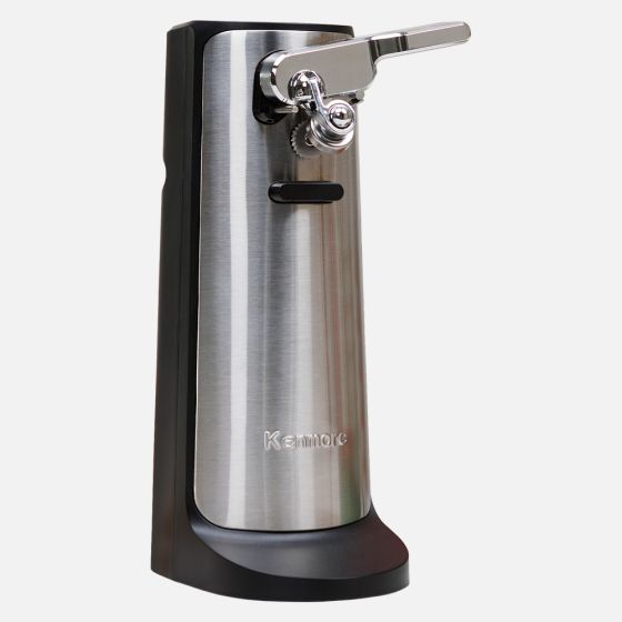 Kenmore 3 in 1 Electric Stainless Steel Can Opener - Black