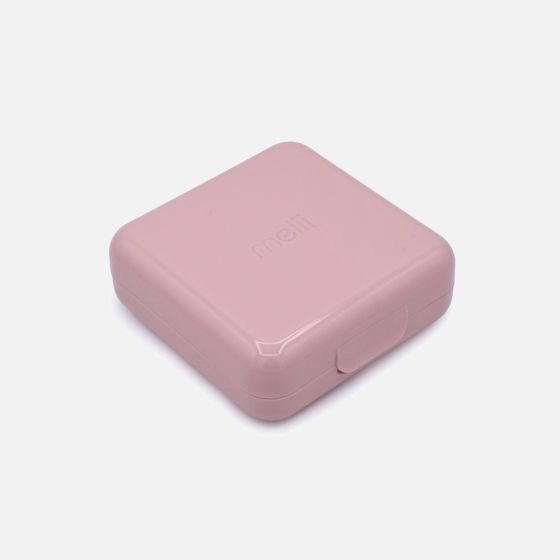Melii Plastic Sandwich Container, pack of 2 - Berry/Blush