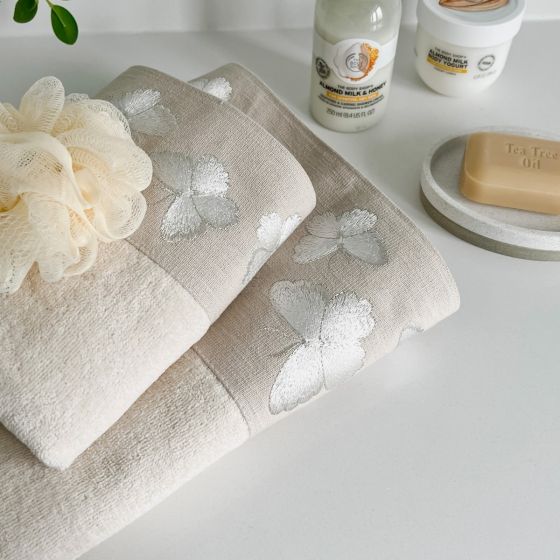 Linen chest bath towels on sale