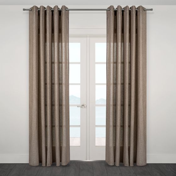 Pisa Heavy Semi-Sheer Grommet Curtain