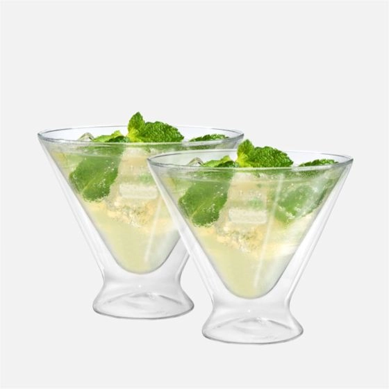 OGGI Martini Glasses, Set of 2