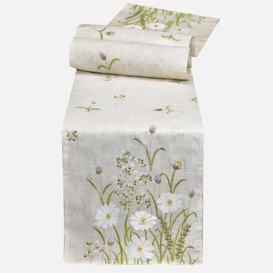 Marguerite printanière Chemin de table