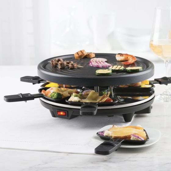 Trudeau Party Grill ensemble raclette pour 6 personnes