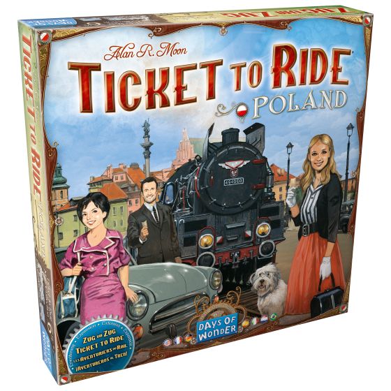 Jeu de société « Ticket To Ride: Map #6.5 » - Pologne