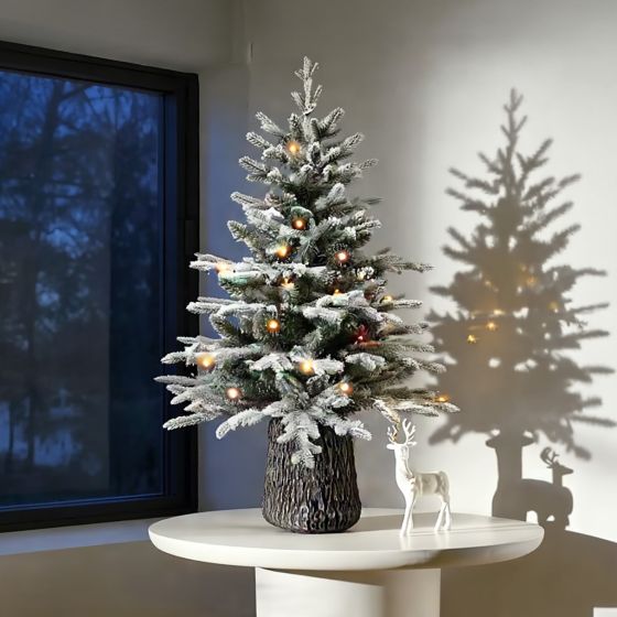 Sapin «Noble Fraser» avec DEL - 4 pi