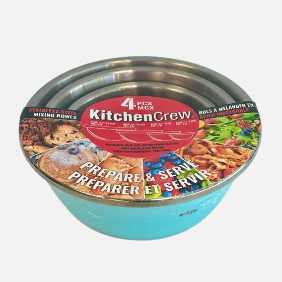 Kitchen Crew Bols à Mélanger, 4 morceaux 