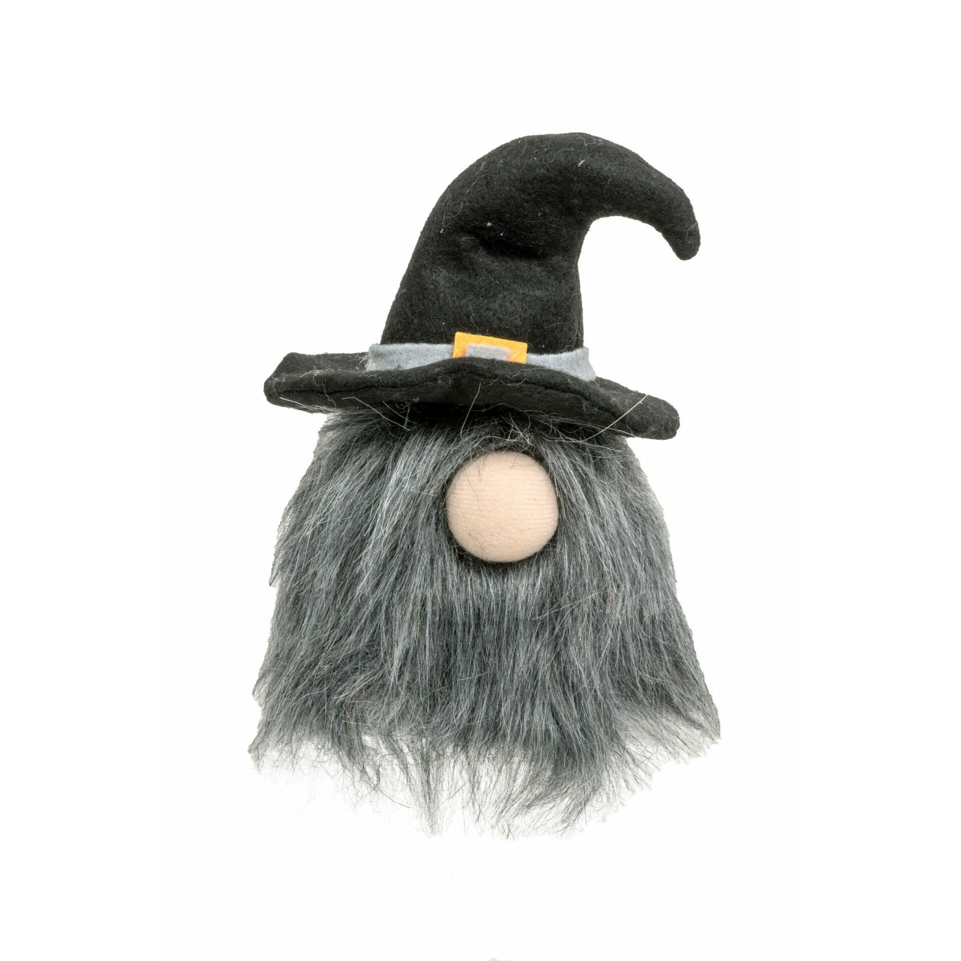 Poupées gnomes Halloween avec chapeau de sorcière, ensemble de 4