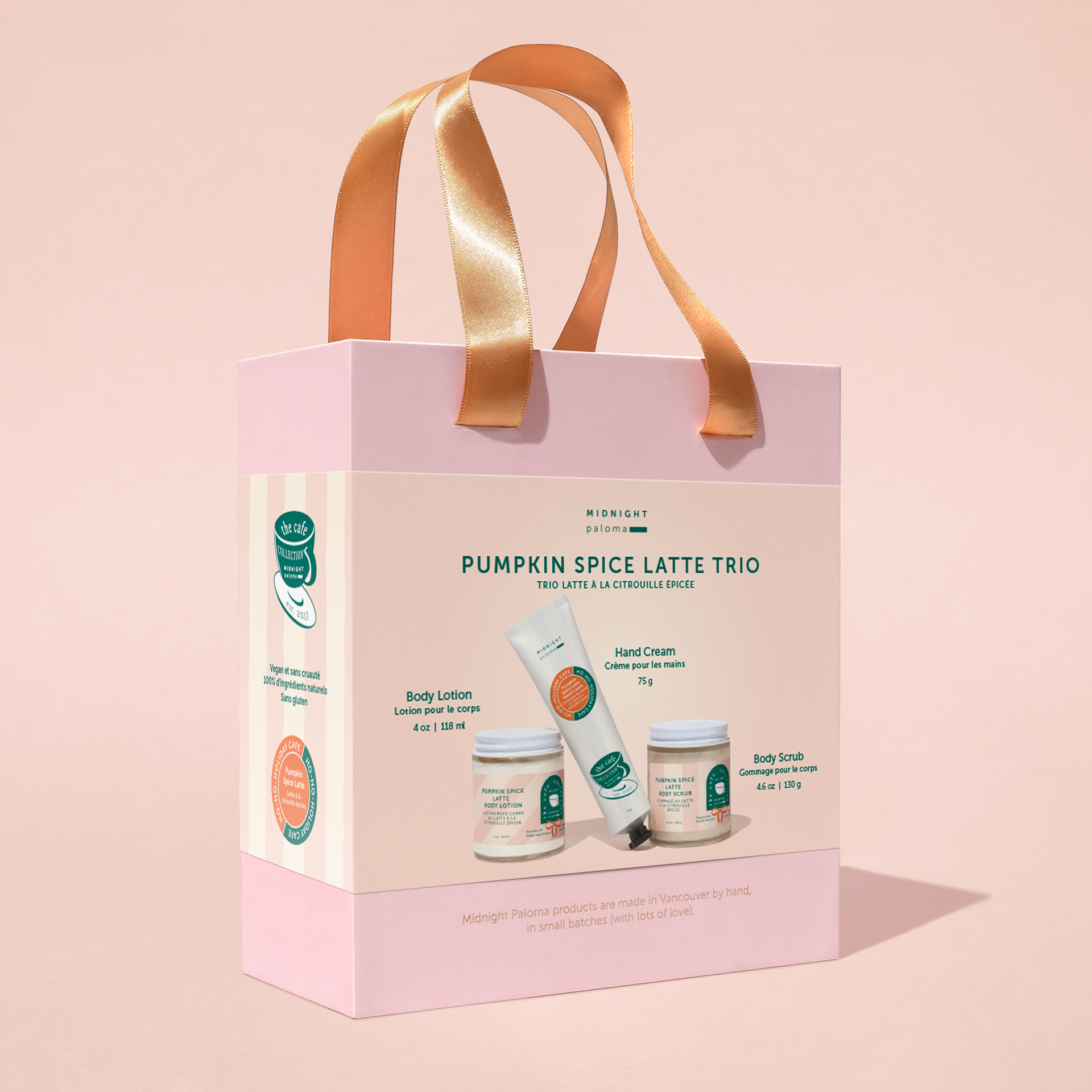 Midnight Paloma Trio Spa - Pumpkin Spice Latte