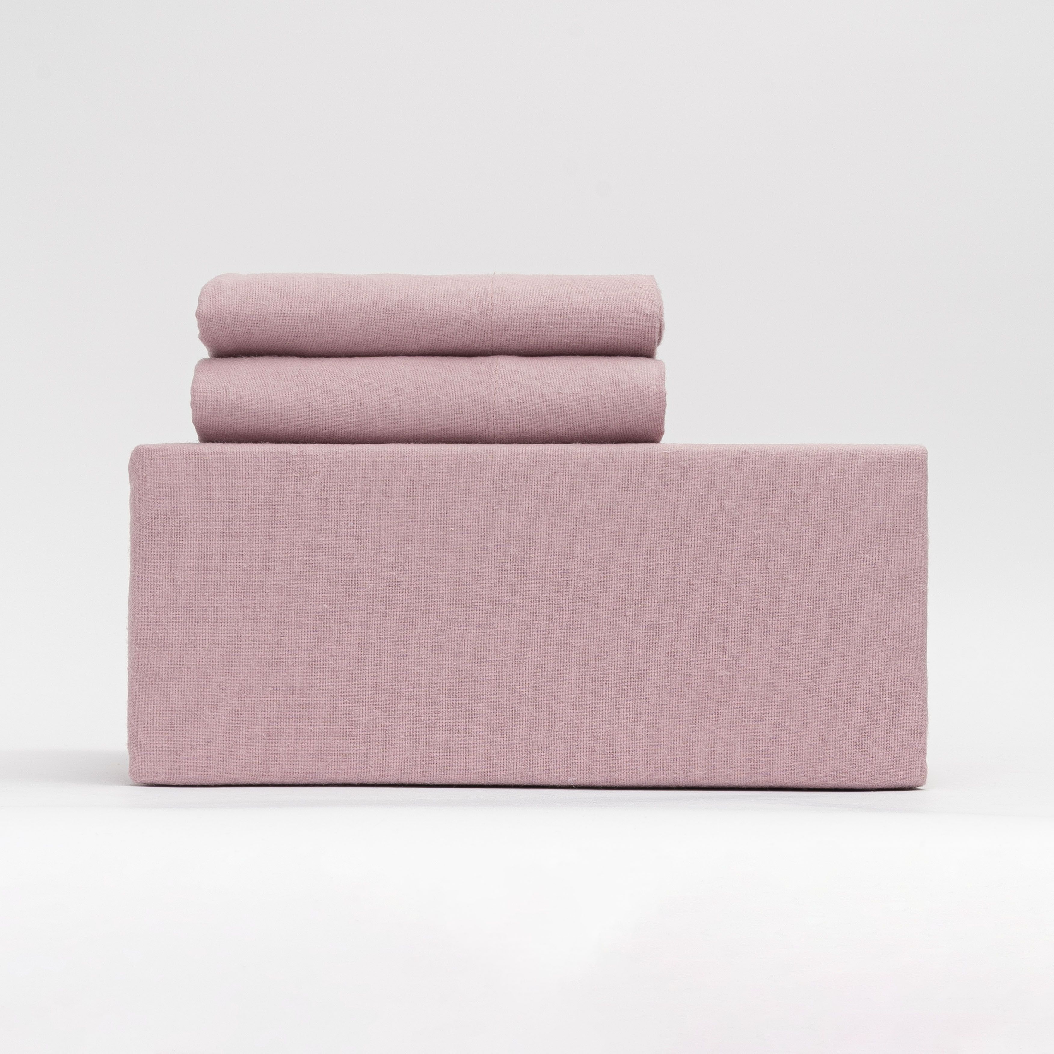 Drap de lit en coton, flanelle ou en percale. Drap plat