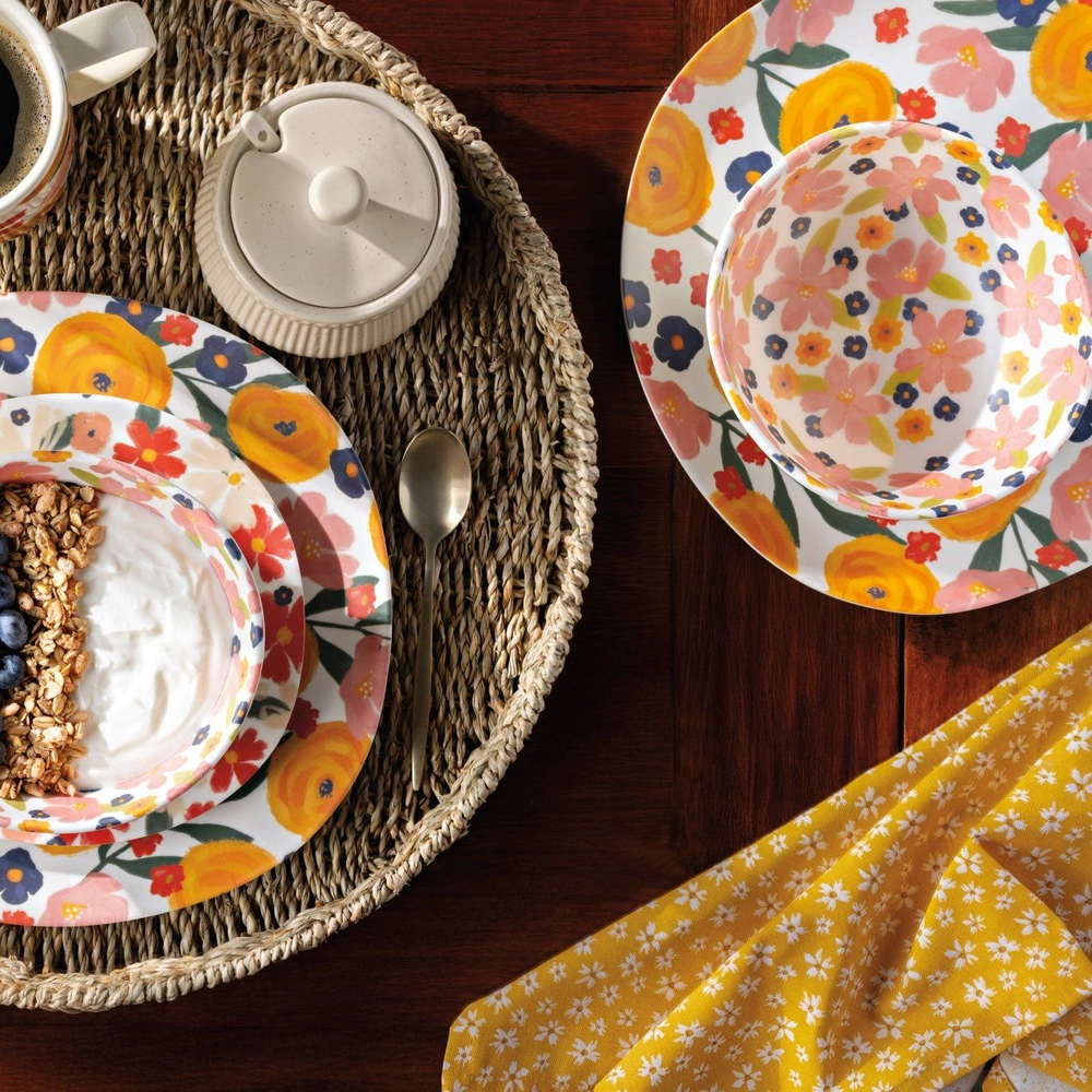 Danica Full Bloom Salad Plate