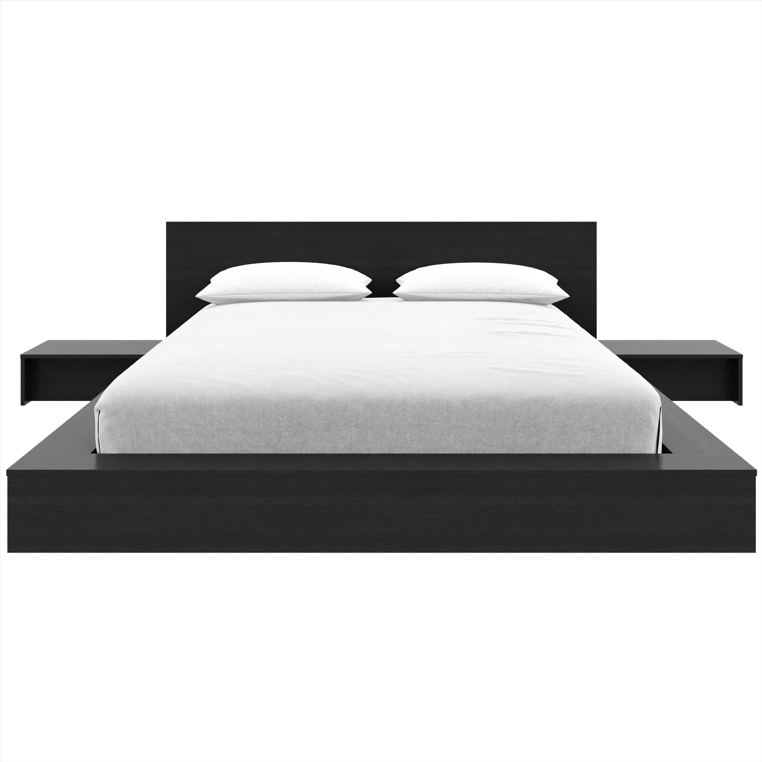 Kyle 4-Piece Low Platform Bedroom Set - Queen