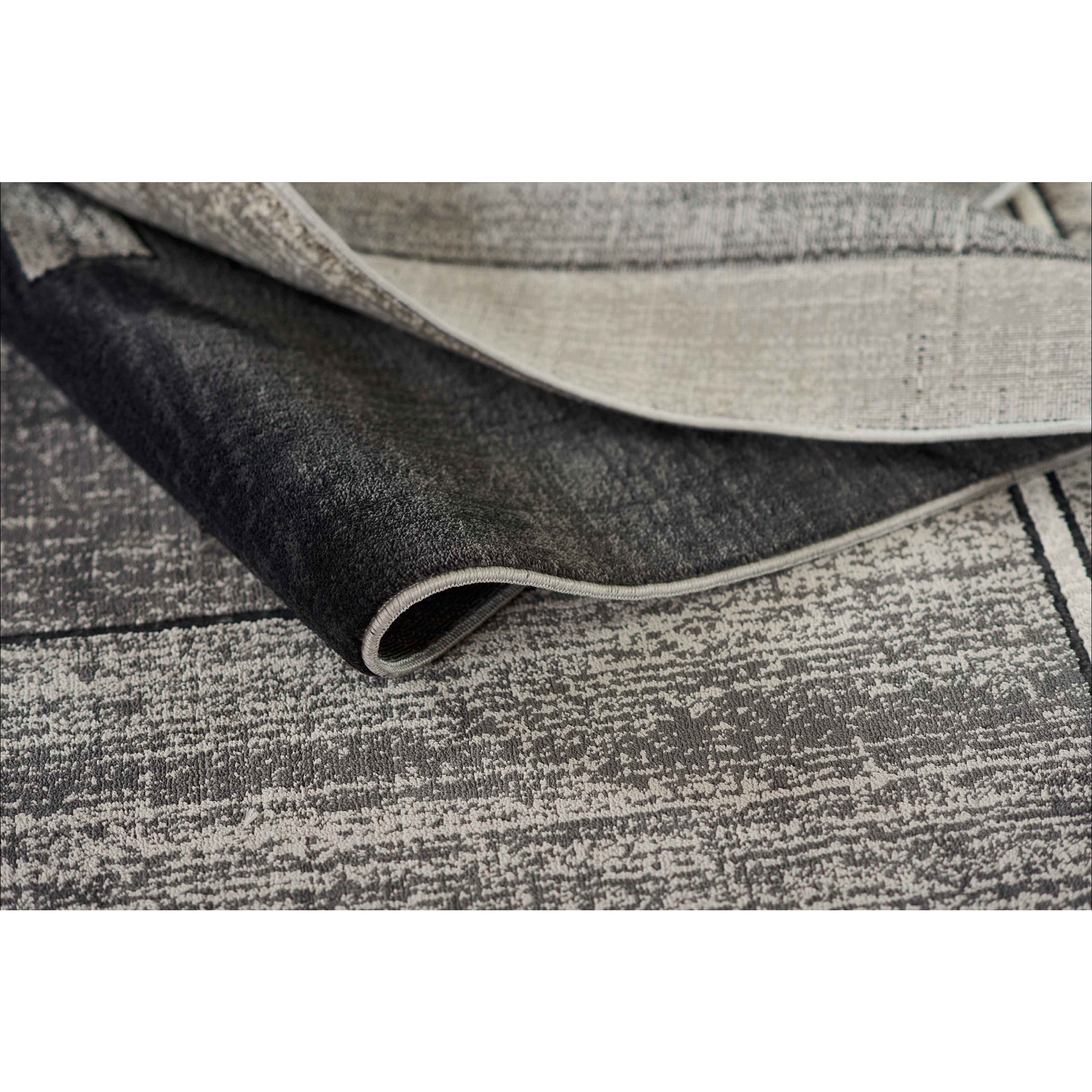 Sorelle Contemporary Area Rug - Charcoal