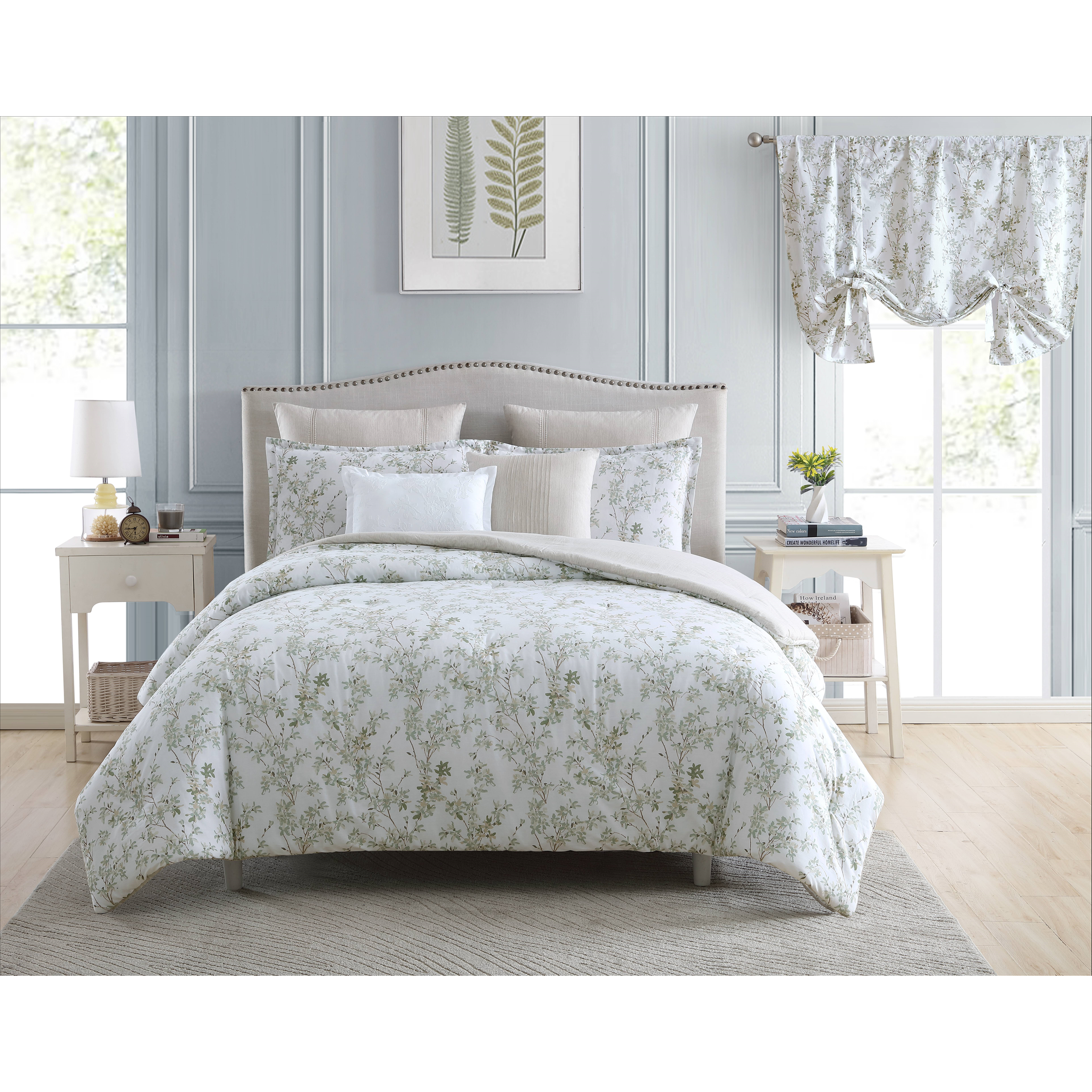 Laura Ashley Lindy Ensemble de couette en coton