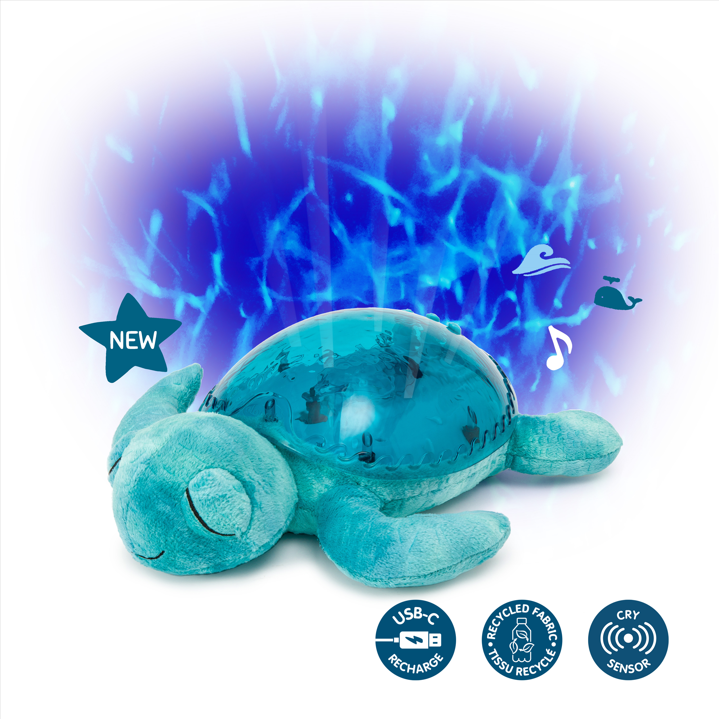 Tranquil Turtle™ with Sound and Ceiling Projections