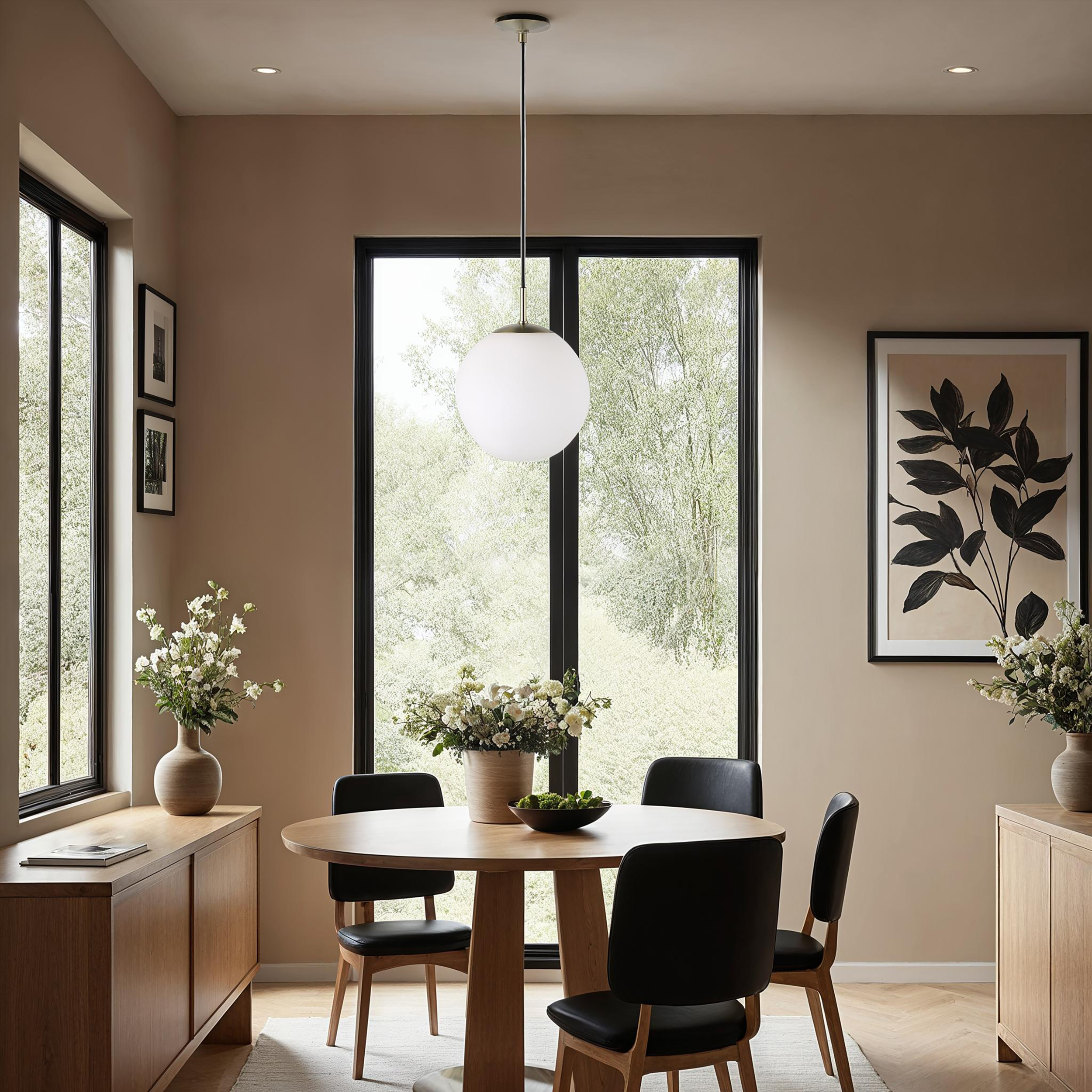 Koa Ceiling Light Fixture