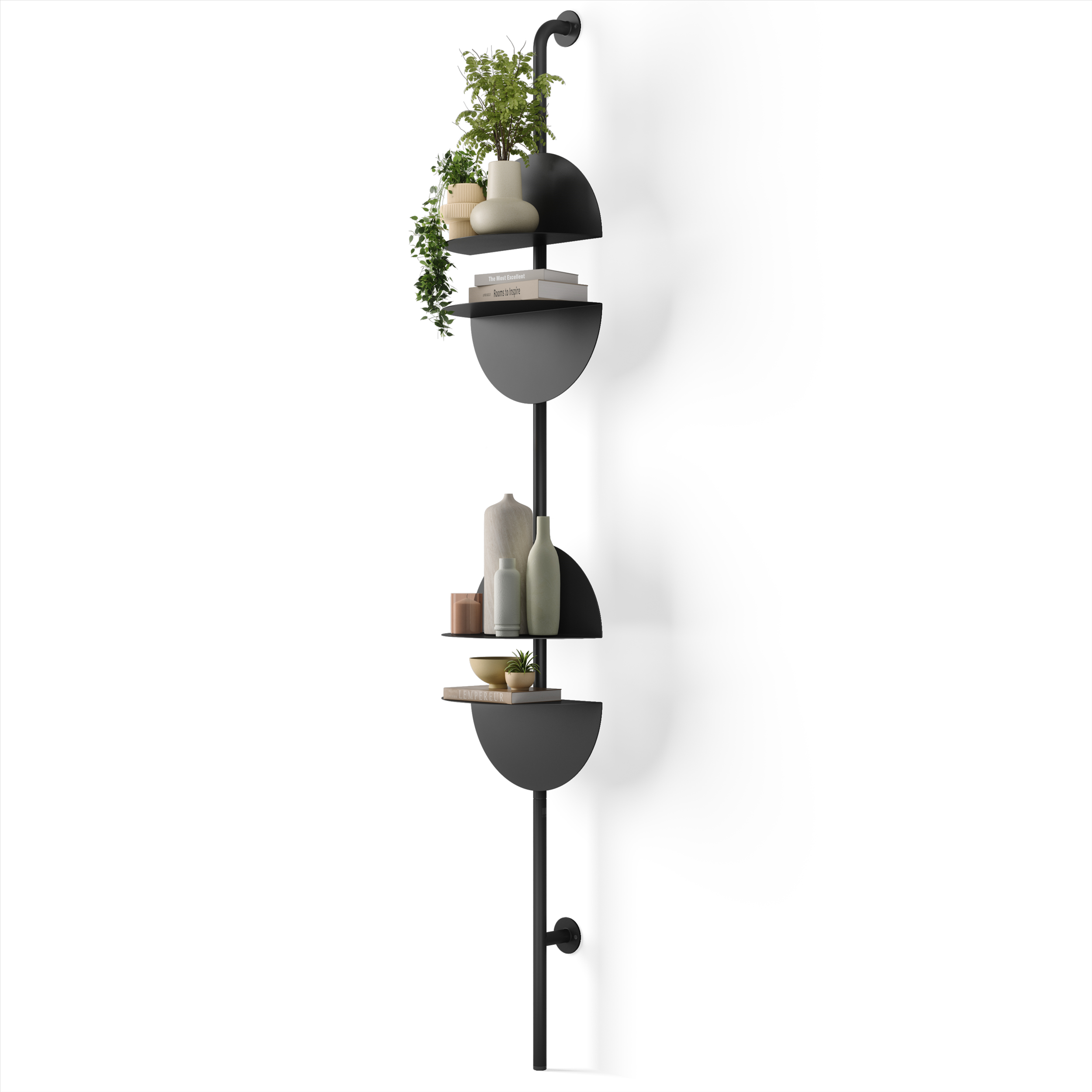 Solis Adjustable Standing Shelves, Set of 4