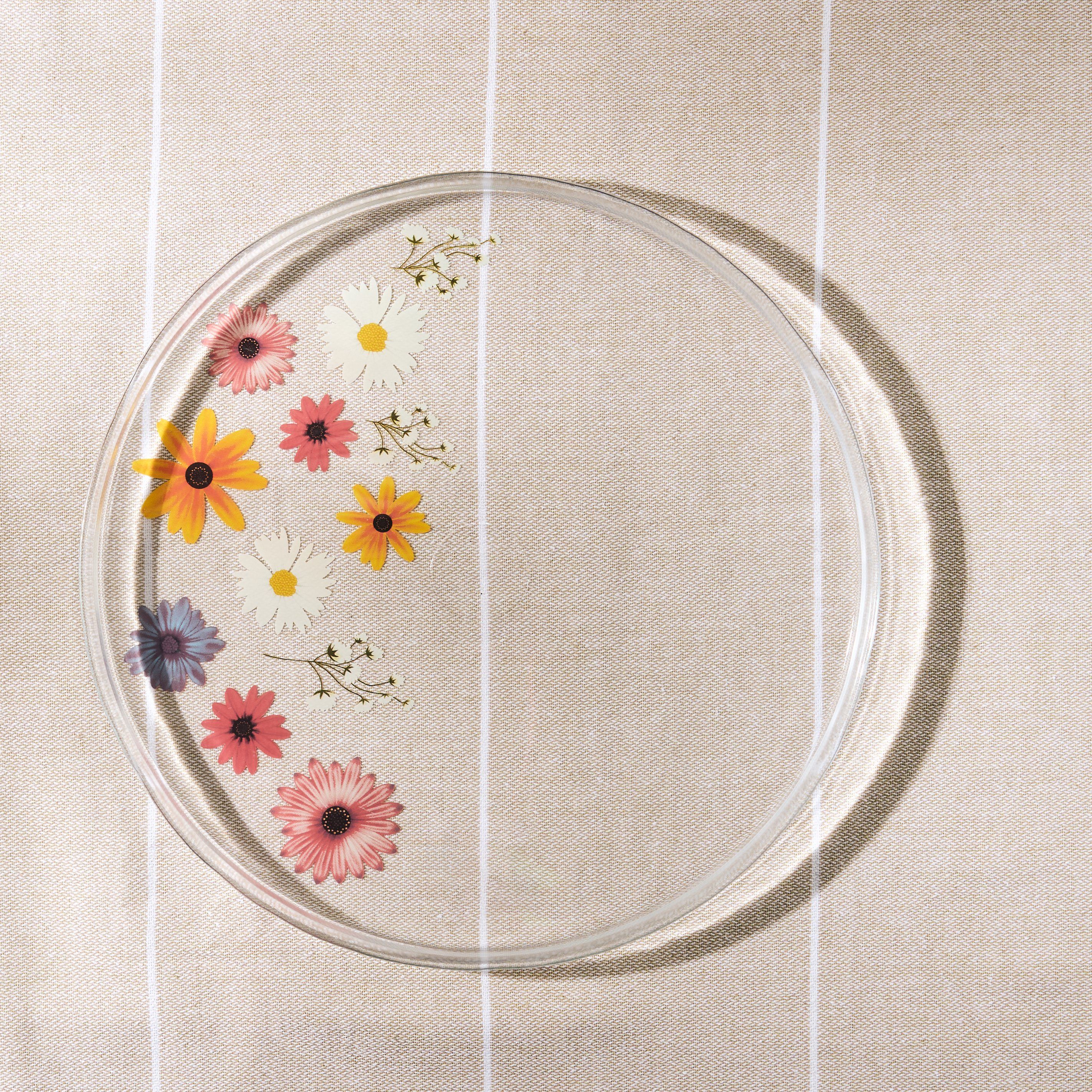 Oslo Flower Plate - 28cm