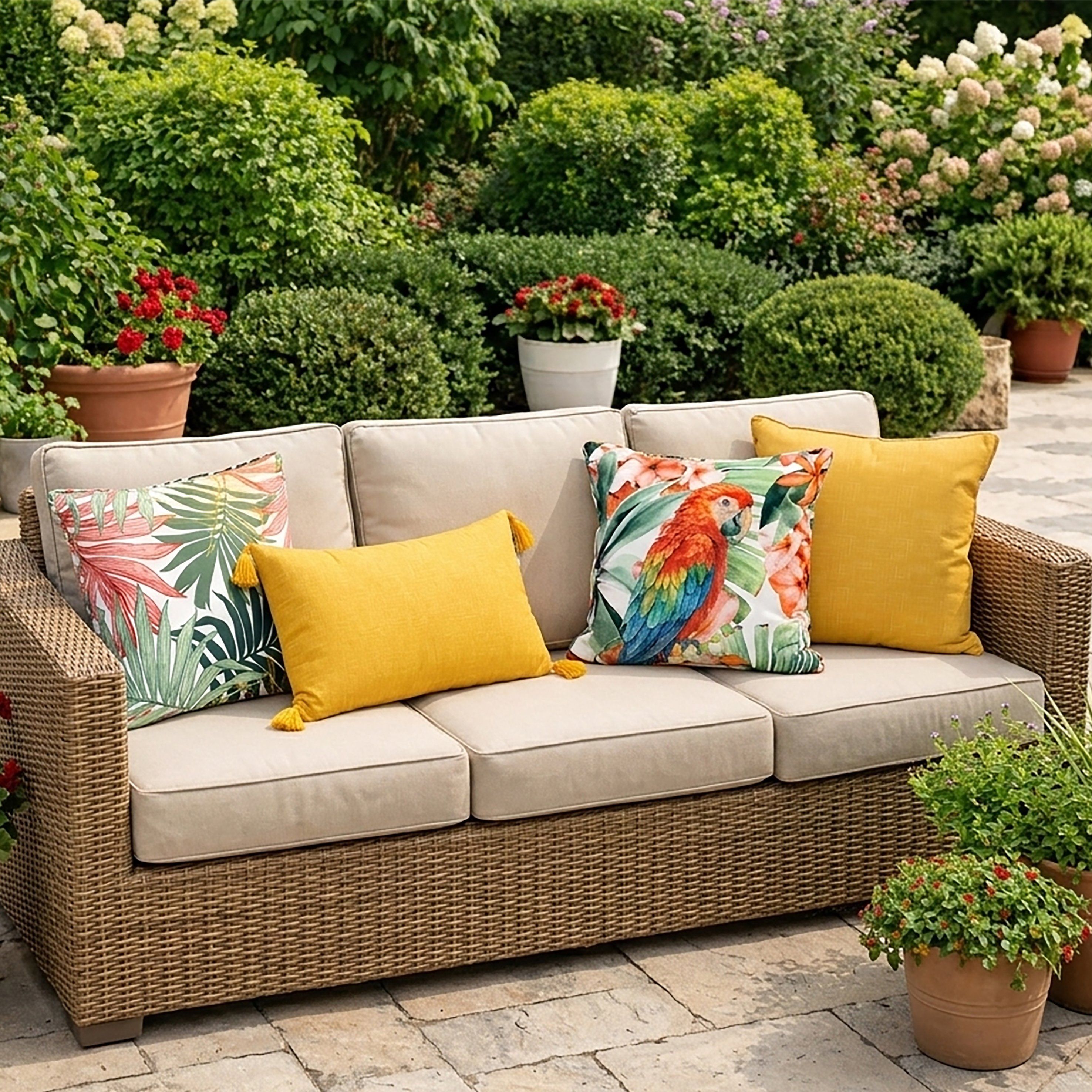 Calypso Parrot Coussin 