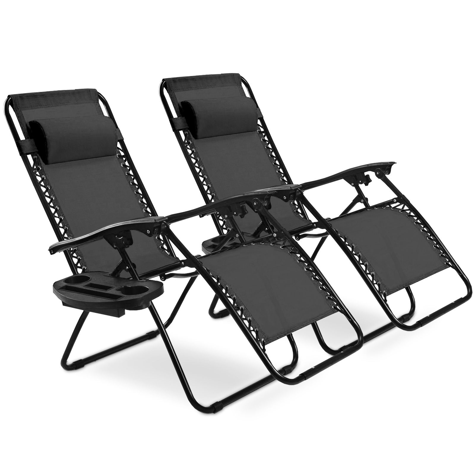 2-Piece Folding Lounge Chair, Zero Gravity