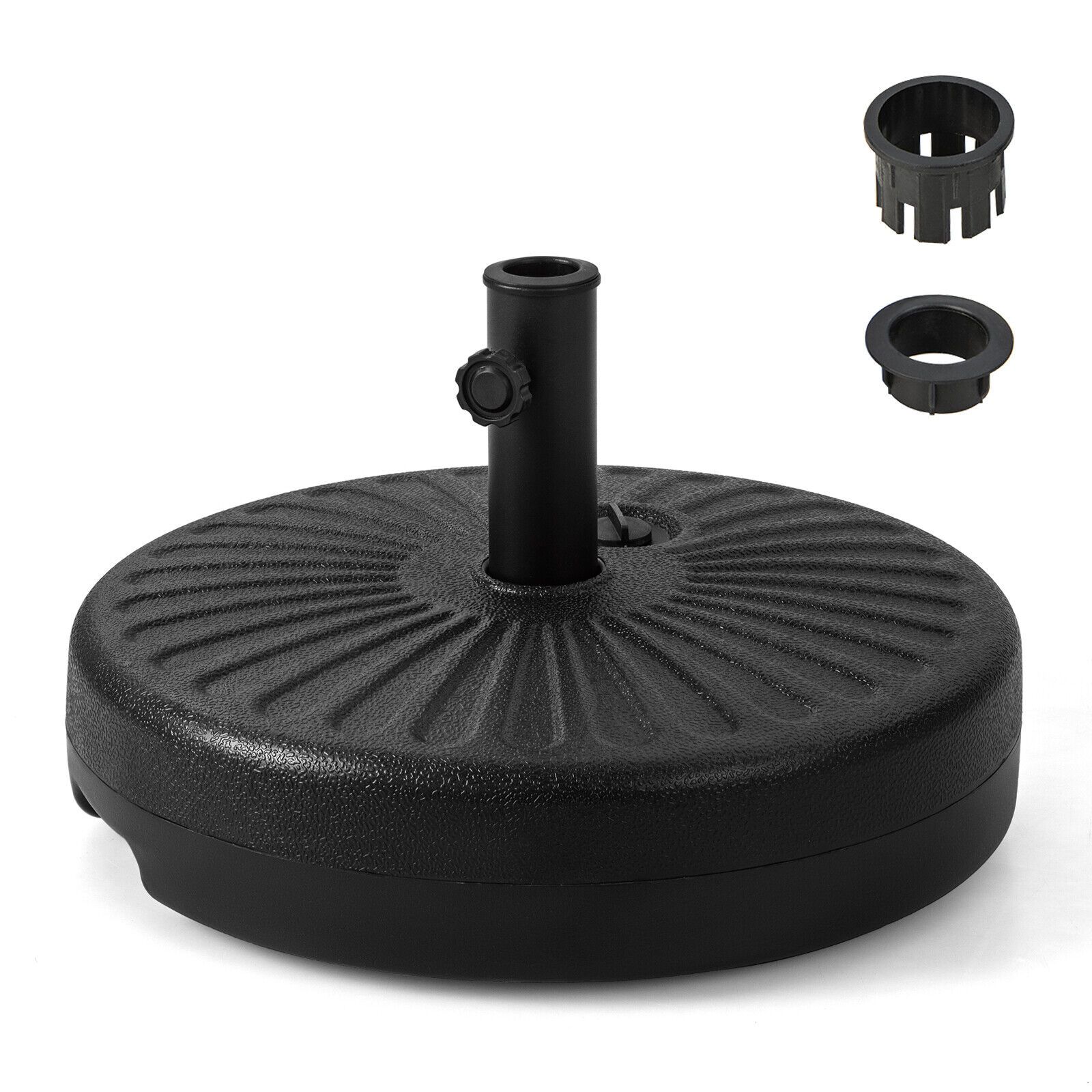 20" Fillable Heavy-Duty Round Umbrella Base Stand