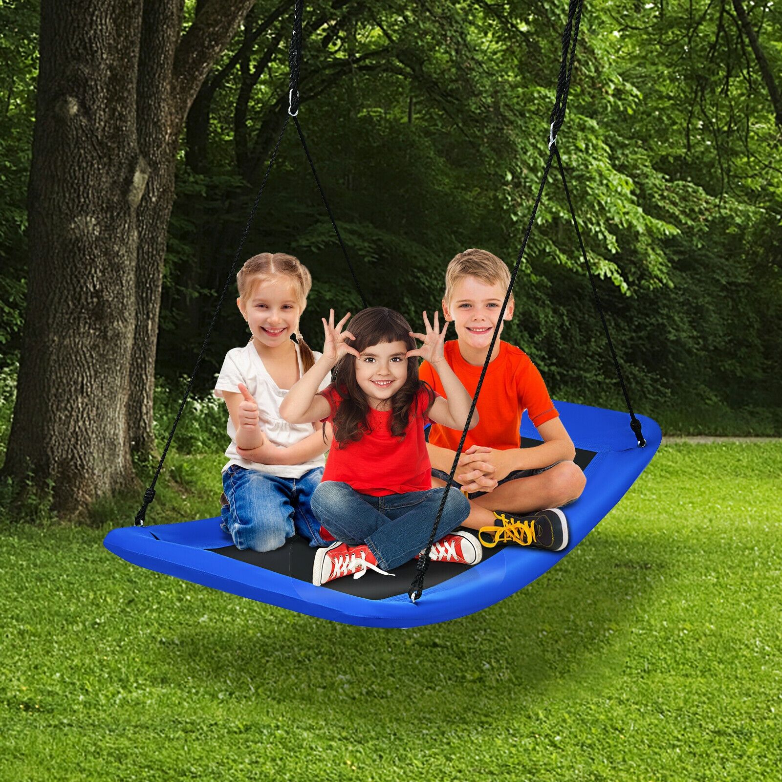 700lb Giant 60" Platform Tree Swing, For Kids and Adults