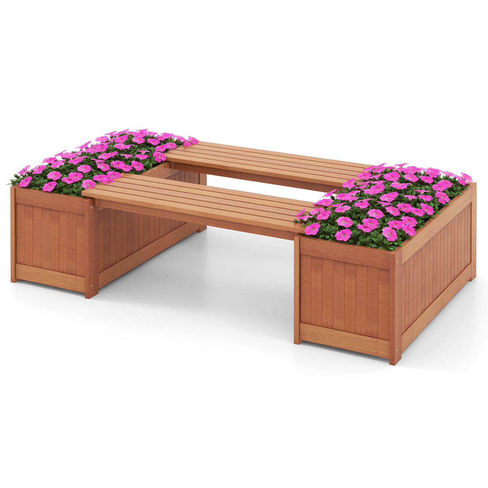 Jardinière d'extérieur, siège pour jardin, cour, balcon ou terrasse