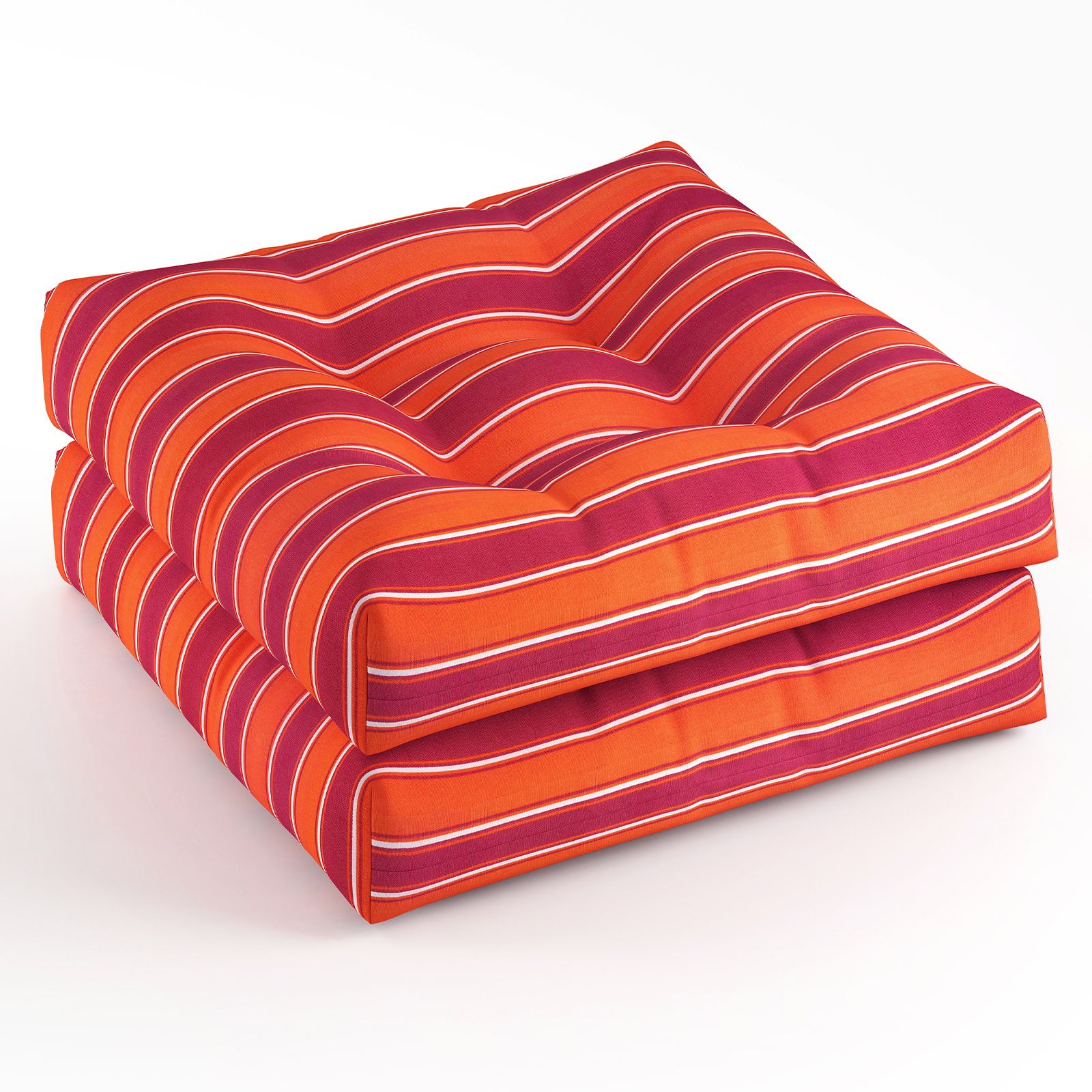 21" x Patio Chair Seat Cushion Pads, For Indoor and Outdoor