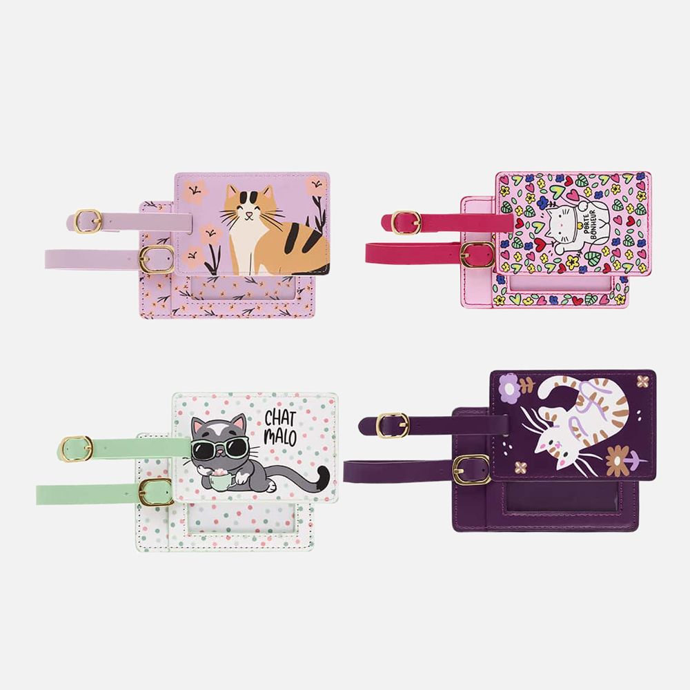 Luggage Tag Cats - Assorted