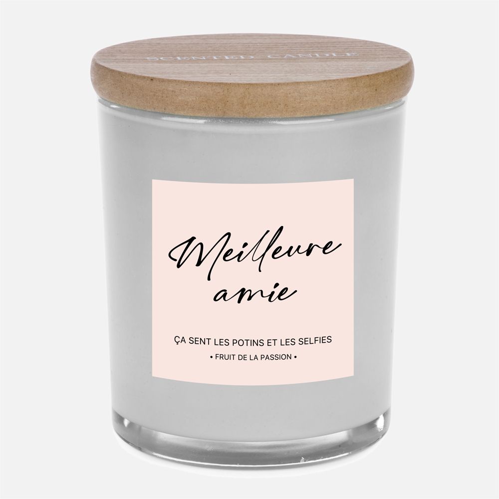  « Meilleure amie » Scented Candle in Jar