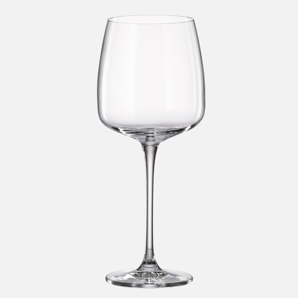 Crystal Bohemia Anas Verres à vin blanc, ensemble de 6