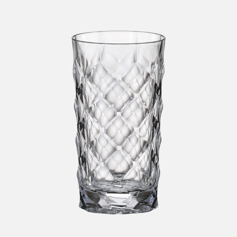Crystal Bohemia Tiny Verres à soda, ensemble de 4