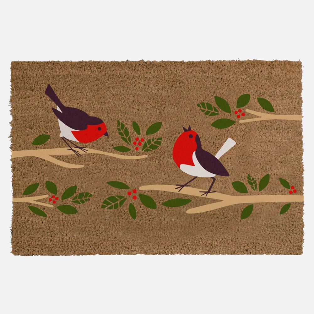 Birds on Branches Doormat - 18x30