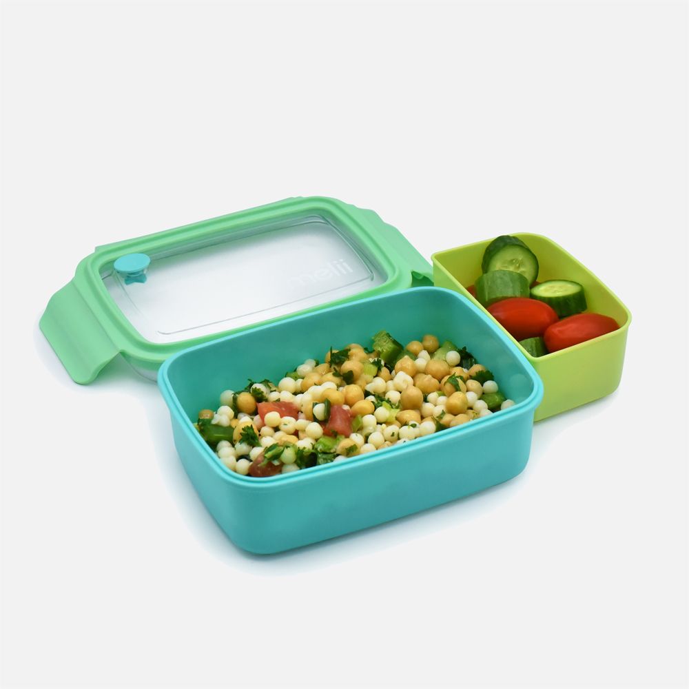 Melii Boîte à bento avec séparateur amovible, 2 compartiments