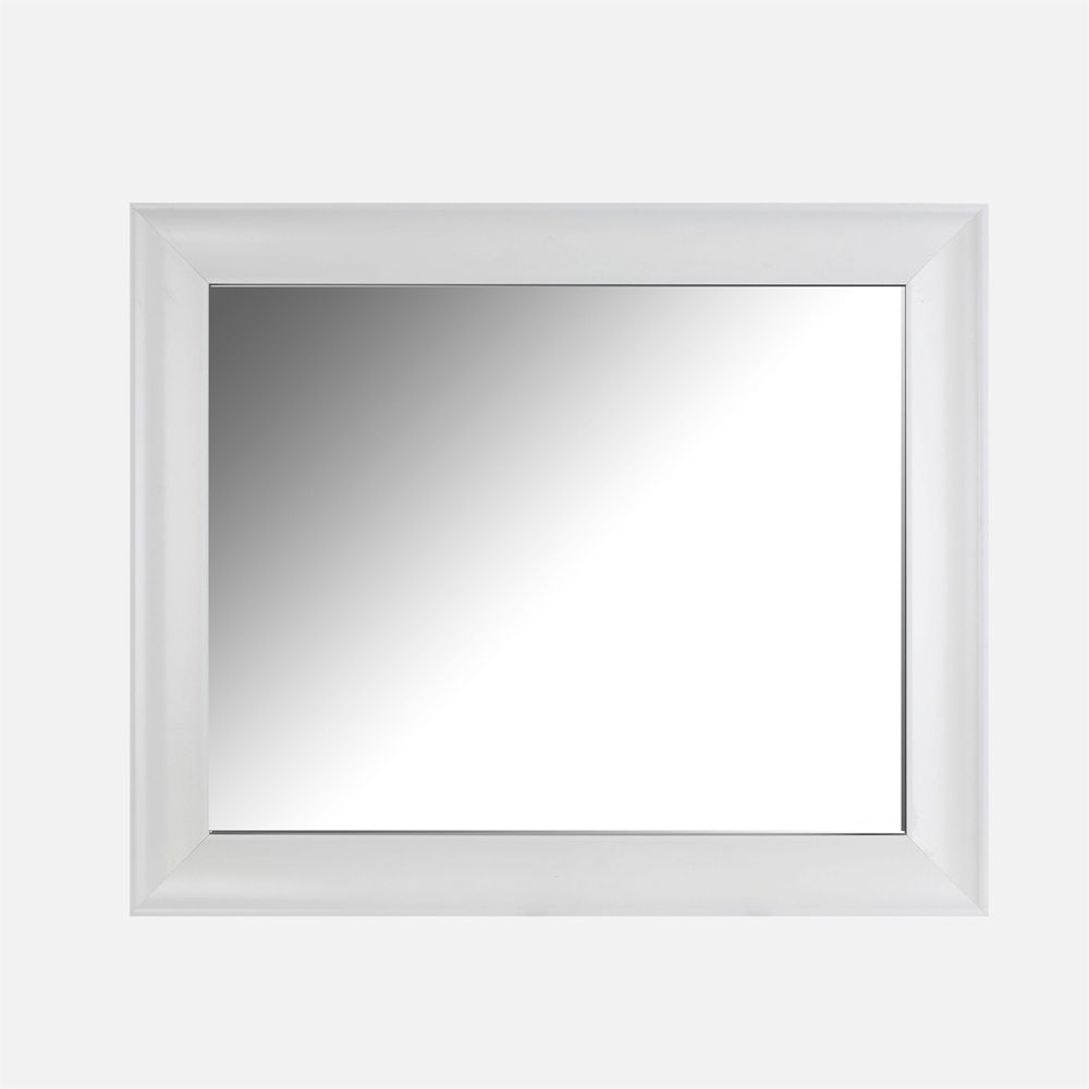 Mirror with Frame - White, 28.5" x 34.5"