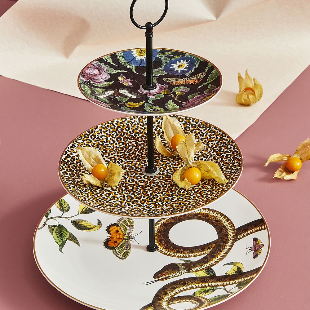 Creatures of Curiosity 3-Tier Cake Stand by Spode | Linen Chest