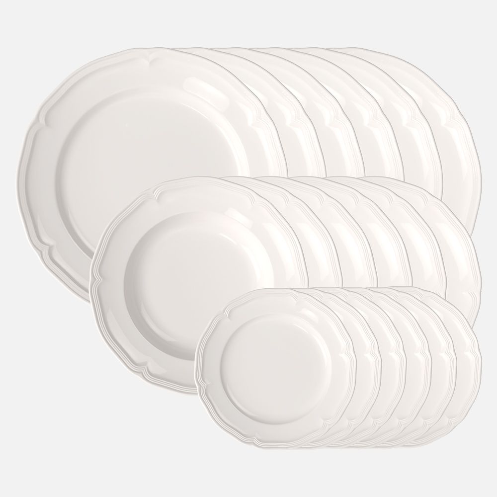 Villeroy & Boch Manoir Dinner Set - White