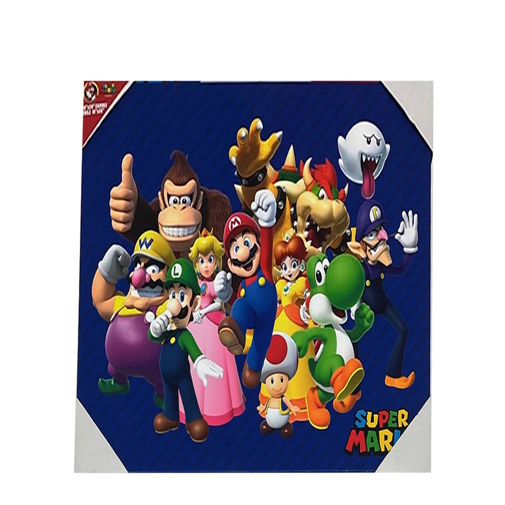 Super Mario Canvas Art