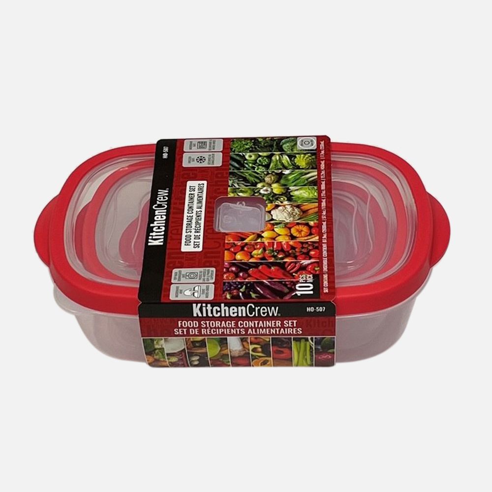 10 piece Food Storage Container Set