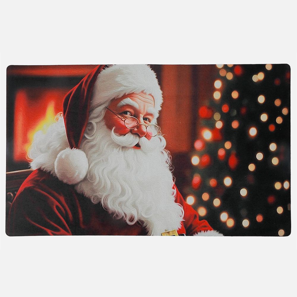 Santa Rubber mat