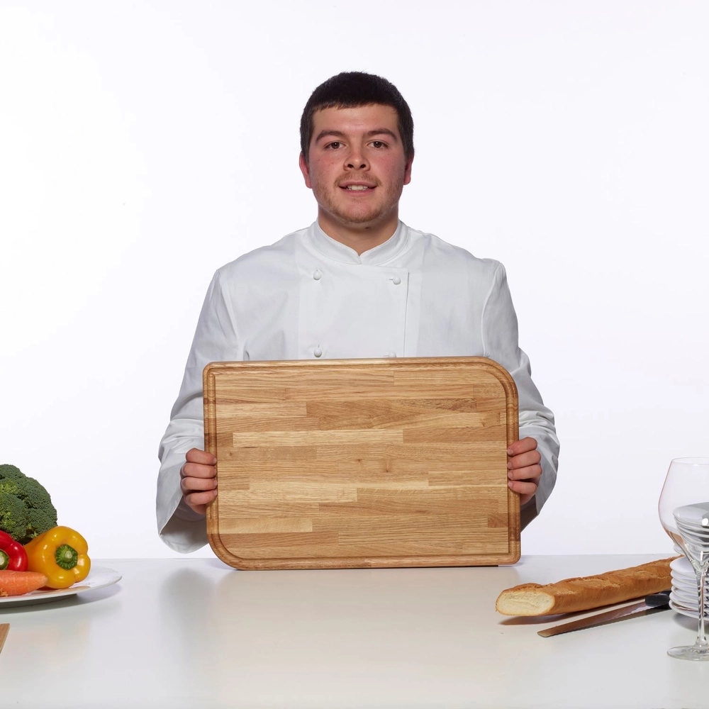 Bloc à découper Arena en chêne - 45 cm