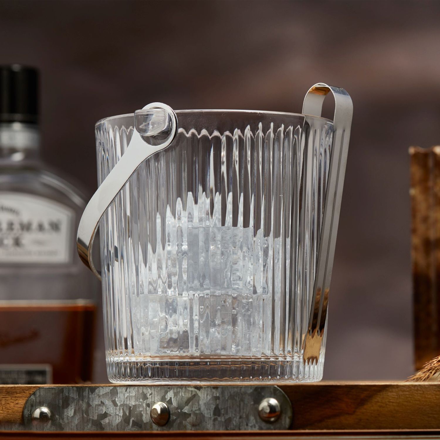 Brilliant Vintage Ice Bucket 