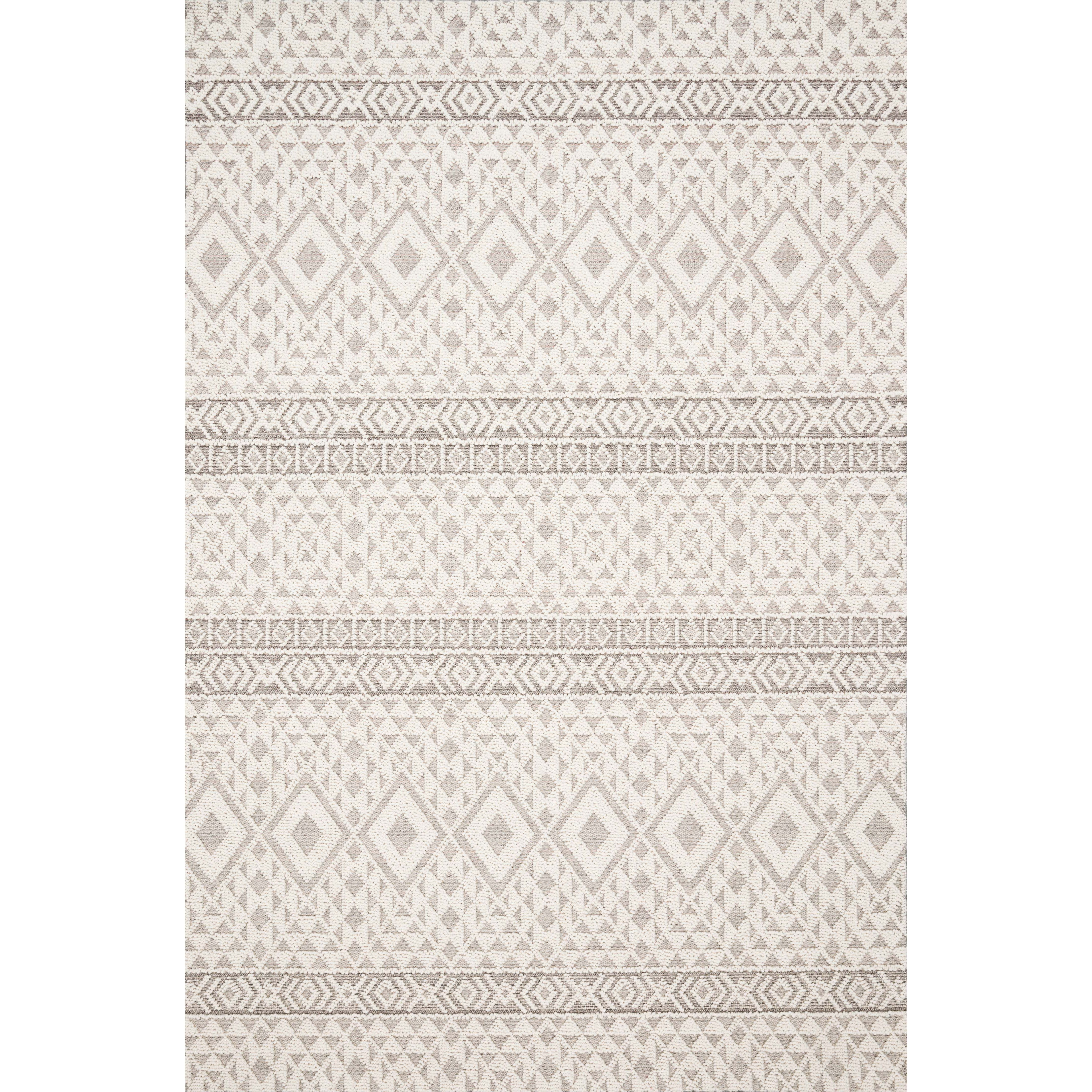 Loloi Cole Rug Silver / Ivory